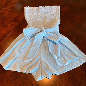 Juicy Couture blue romper- Sz: M